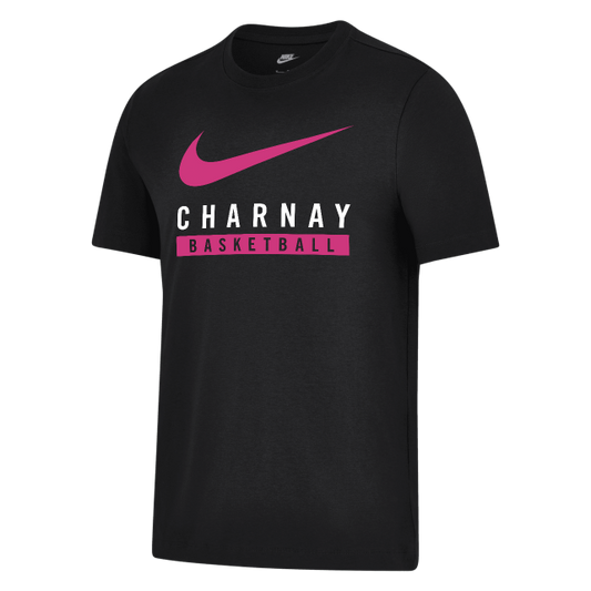 T-shirt noir adulte CBBS x Swoosh