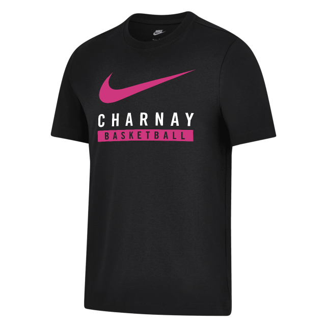 T-shirt noir enfant CBBS x Swoosh