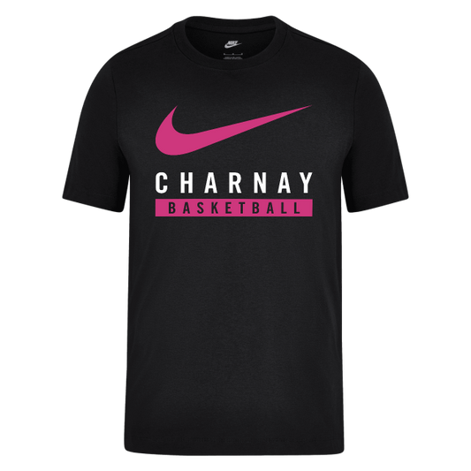 T-shirt noir adulte CBBS x Swoosh